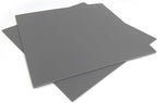 Falling in Art 12 * 12 Linoleum Carving Blocks, 2 Pack Soft Stamp Rubber Blocks for Crafts and Artists Printmaking, Gray,1/8" Thick