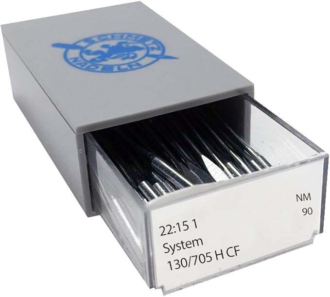 SCHMETZ Chrome Universal Household Sewing Machine Needles, Size 90/14, Bulk
