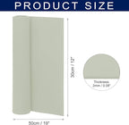MECCANIXITY Foam Sheets Crafts 19x12 Inch 2mm EVA Craft Foam Paper Foam Sheets for Crafts Projects DIY Cosplay Modeling, Light Grey