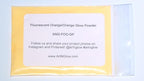 Glow in The Dark Pigment Powder - Neutral and Fluorescent Color for Art Painting, Fine Art, Nail Art Paint, and DIY Crafts - Long Lasting, 10+ Color Options - Fluorescent Orange - (120 Grams/4 Ounces)