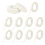 MECCANIXITY 12 Rolls Floral Tapes, 30 Yard x 1/16 in Florist Crepe Flowers Bouquets Tape Adhesive Waterproof for Flower Arranging Wrapping, White