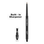 Smudge Proof Eyeliner, Waterproof Retractable Eye liner with Brush, Matte and Shimmer Eyeliner Pencil, Creamy Texture, Long lasting & Smooth(38 Gold Brick Shimmer)