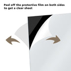 Egofine 12" x 16" Black Plexiglass Sheets 20 Pack 0.04 Inch Cast Acrylic Sheet Thick for DIY Craft Projects, Painting, Photography, Sign, Display Stand, Home Decor, Easy to Cut