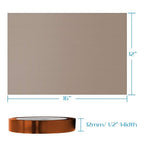selizo Heat Tape High Temp Tape and Teflon Sheet for Vinyl Heat Press, Sublimation Heat Resistant