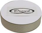 Polka Dot Grosgrain Ribbon 25 Yard Each Roll 100% Polyester (3/4", Beige)