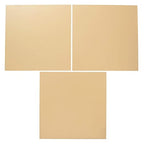 EAGLE 1: 12" x 12" 26 Gauge Sheet Metal Squares (3 Pack Per Order, Multiple Colors) Great for Arts, Crafts, DIY Home or Work Projects (18" X 18", Sahara Tan)