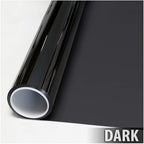 BDF EXNA20 Exterior Window Film Daytime Privacy and Heat Control Natural Black 20 (Dark) - 48in X 7ft
