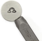 ImpressArt - Rainbow Metal Punch, Nature Steel Stamping & Handmade Jewelry Making Tools (6mm)