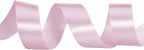 1 Inch Pink Solid Satin Ribbon, 50 Yards Craft Fabric Ribbon for Gift Wrapping Floral Bouquets Wedding Party Decoration