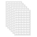 540 Pcs Sticky Tack Poster Stickers, Double Sided Sticky Round Clear Stickers, No Trace Poster Adhesive Putty Removable Waterproof Adhesive Dots for Festival Decoration Sticky Dot (0.31" X 0.51")