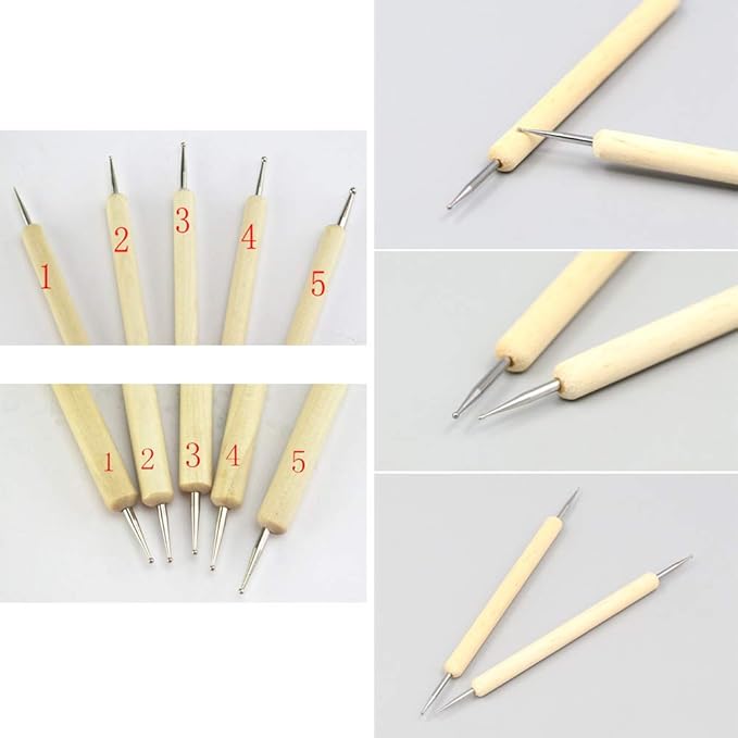 65PCS Leather Stamping Tool Leather Carving Working Saddle Making Tools DIY Leather Craft Stamps Set DIY Hammer Swivel Knife with Leathercraft Metal Letter and Number Stamps Punch