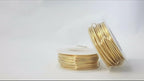 22 Gauge, Jeweler's Brass Wire, Red Brass, Round Dead Soft CDA #230 Alloy Jewelry Grade - 4oz (122FT) by CRAFT WIRE