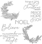 2025-2026 Stamps and Dies for Card Making, Stamps and Dies Set 2025 for Christmas and Halloween, Die Cut DIY Various Festivals Album Scrapbooking Birthdays Greeting Card (M4302)