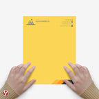 8.5 x 11" Goldenrod Color Paper Smooth, for School, Office & Home Supplies, Holiday Crafting, Arts & Crafts | Acid & Lignin Free | Regular 20lb Paper - 100 Sheets
