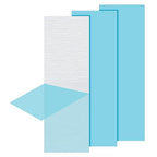 PATIKIL 6061 T651 Aluminum Sheet Metal 4 x 12 x 1/8(0.125") Inch 3Pcs Flat Plain Aluminum Plate Covered Stock with Protective Film, Heat Rectangle 3MM for Lndustry Crafting