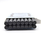 16pcs/Set Black Glue Gun Sealing Wax Stick for Documents Sealing Gift Decoration