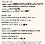 ZONEPACK Copper Brass Stamping Flexible Alphabet Number Symbol Character Stamp Mold Die, Letter Holder, Positioning Plate DIY for Hot Foil Stamping Machine (26pcs MEB Uppercase)