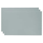 PATIKIL 8x12 Inch Anodized Aluminum Sheet Metal, 3Pcs Laser Plates Engraving Blanks 0.5MM Thin Rectangle for Crafting DIY House Laser Engraving, Gray