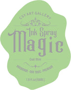 CSY rt Gallery Mixed Media Magic Oxide Ink Art Spray -1.9 oz Acrylic Paint Water-Based and Light Fast Painting Spary Set (Cool Mint)