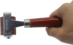 MyLifeUNIT Rubber Brayer, Brayer Ink Roller, Soft Rubber Brayer Roller with Wooden Handle
