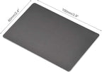 uxcell Blank Metal Card 100x60x1mm Anodized Aluminum Plate for DIY Laser Printing Engraving Black 5 Pcs