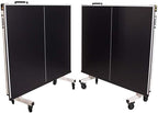 JOOLA Rally TL Professional MDF Indoor Ping Pong Table w/Quick Clamp Table Tennis Net & Post Set - 10 Minute Easy Assembly - Corner Ball Holders - Tournament Quality - Includes Playback Mode