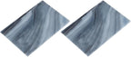 MECCANIXITY 2 Pcs Stained Glass Sheet Mosaic Tile 7.9 Inch x 5.9 Inch Gray Stained Glass Sheets for Crafts DIY Art Project
