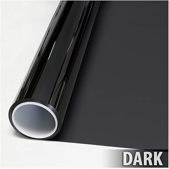 BDF EXNA20 Exterior Window Film Daytime Privacy and Heat Control Natural Black 20 (Dark) - 60in X 100ft