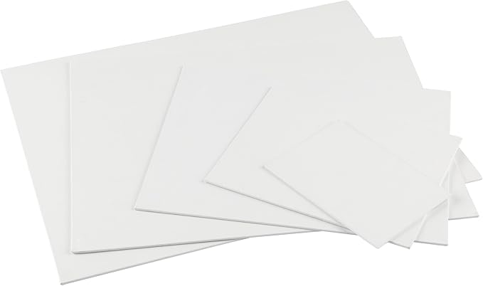 Centurion All-Media Primed Linen Panels - 11x14 3 Pack - 11oz Universal Primed Canvas Boards for Painting, Mounted on MDF Wood, Non-Warping, Ideal for Artists, Professionals, and Painters