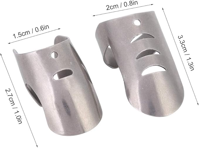 8Pcs Finger Guards for Cutting, Knife Cutting Protector Finger Kitchen Tool Hand Guard Finger Protector Kitchen Finger Nail Protector Hand Cut Guard Kitchen Finger Cutting Protector