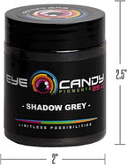 Eye Candy Pigments Premium Grey Mica Powder - Shadow Grey (25gr) - for Epoxy, Resin, Soap, Paint, Woodworking, Acrylic Pouring, Bath Bombs, Fishing Lures - DIY Arts and Crafts Additive