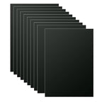 10PCS 7x5x1/32 Inch Anodized Aluminum Sheet, Black Aluminum Engraving Blanks, 1MM Thin Metal Plates for Laser Engraving, Crafting, DIY, House Decoration