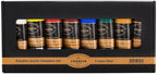 Charvin Extra Fine Professional Acrylic Paint - Salutation Set of 8-60ml Tubes, Triple-Milled, Lightfast Pigments, Open Stock Artist Acrylic Paints in Nature-Inspired Hues