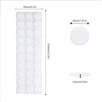 Adhesive Stick dots Two-Sided Sided Mounting Putty Stick Tack for Wall Hanging Crafts Balloons Festival Party Decorations,Clean Removable(1.8"*1.8"-300)