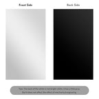 Laser Engraving Blank White ABS Double Color Plastic Sheet, 11.8x6.49x0.05 inch Materials Double Color Plastic Sheet for Interior Signs, Badges (White)