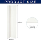 MECCANIXITY Foam Sheets Crafts 35x19 Inch 2mm EVA Craft Foam Paper Foam Sheets for Crafts Projects DIY Cosplay Modeling, White