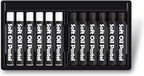 12 Pcs Monochrome Artists Grade Soft Oil Pastels Vibrant and Creamy Colored Chalk Pastels Art Supplies Set for Professionals Painting Drawing White Black 01