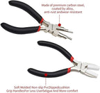 WISEUP Jewelry Pliers Set - 6 in 1 Bail Making Plier, Making Nylon Plier for Jewelry DIY Craft，Repair & Wire Wrapping，jewelry making tools