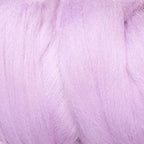 Colored Natural Wool roving, 8 OZ. Best Wool for Needle Felting, Wet Felting, handcrafts and Spinning. (Lavender)