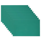PATIKIL 5x8 Inch Anodized Aluminum Sheet Metal, 10Pcs Laser Plates Engraving Blanks 0.5MM Thin Rectangle for Crafting DIY House Laser Engraving, Green