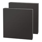 Rocaris Hot Rolled Steel Plate 5/8" x 6" x 6", Pack of 2, Weldable Steel Sheet Metal for Auto Body Repair, DIY Projects, Industrial Support