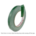 HAHIYO Green 0.5Inch Wide (200Feet/66Yard Total) 2Rolls Floral Tape Waterproof Florist Tape Flower Wrap Adhesive Waterproof Decorative Tape for Bouquet Stem Wrapping Flower Arranging and Floral Craft