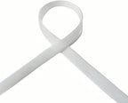 Vintage White Velvet Ribbon, 3/8 Inch X 25Yd