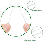 CCINEE 24 Gauge White Floral Wire Stem for Flower Arrangement Craft Supply,16 Inch,200PCS