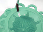 Paint Puck Ultimate Rinse Cup Paint Brush Cleaner (Green, Jar) – Non-Spill Paint Water Cup & Brush Cleaner with Brush Holder, Squeegee Lips & Drip Tray for Acrylic, Watercolor & Art Supplies