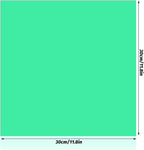 Lystaii 9pcs Lighting Gel Filter 11.8 x 11.8 Inches Gel Light Filter Color Correction Colored Overlays Transparent Color Filters Film Plastic Sheets for Film, Video, Photo, Stage Studio (Green)