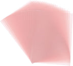 MECCANIXITY Colored Vellum Paper, 20 Sheet Light Pink Transparency 11.7 x 8.2 Printable Vellum Paper, Translucent Vellum Sheets for Printing Wedding Invitations, Ink Jet Laser Printer