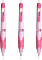 M&G 3 PCS Retractable Erasable Gel Pens, 0.5mm Black Ink Gel Pen, Fine Point Erasable Pen Make Mistakes Disappear, Premium Comfort Grip Note Taking and Crossword Puzzles