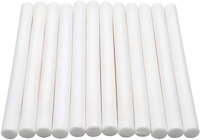 Large Glue Gun Sealing Wax Sticks for Envelope Wedding Invitation Sealing Decoration - Pack of 12 - White