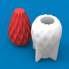 3D Geometric Cylindrical Candle Silicone Mold Fondant Chocolate Cake Candy Baking Mold Plaster Soap Epoxy Resin Clay Mould